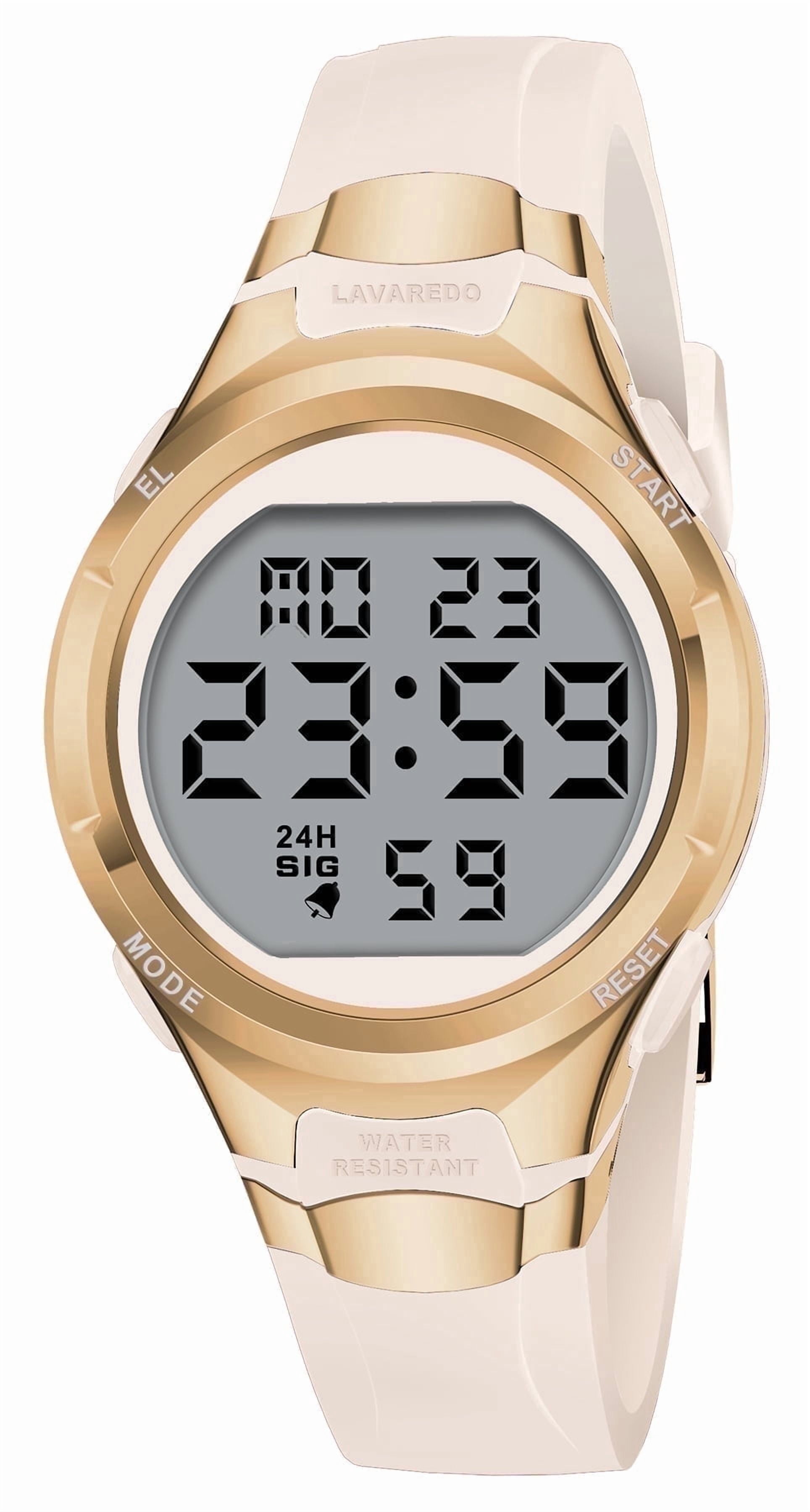 Bomieux Waterproof Digital Watch for Women, Alarm, Back Light ...