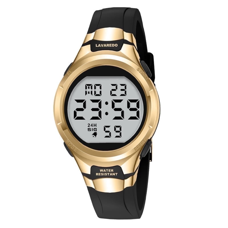Watches for Women,Digital Watch for Ladies Waterproof Wristwatch with ...