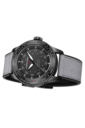 Watches North Edge Mach Watch Pilot Watch Solar Powered Watch For Men 50M Waterproof Chronograph Night Lasting Up To 180 Days Solar Watch