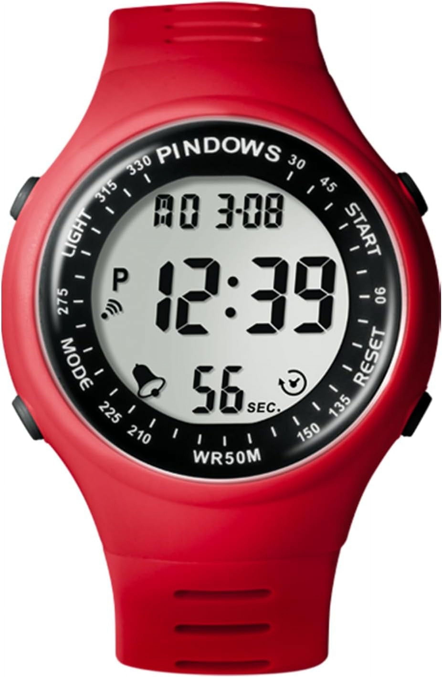 Watches for Women, 50M Waterproof Outdoor Digital Sport Watches Multi ...