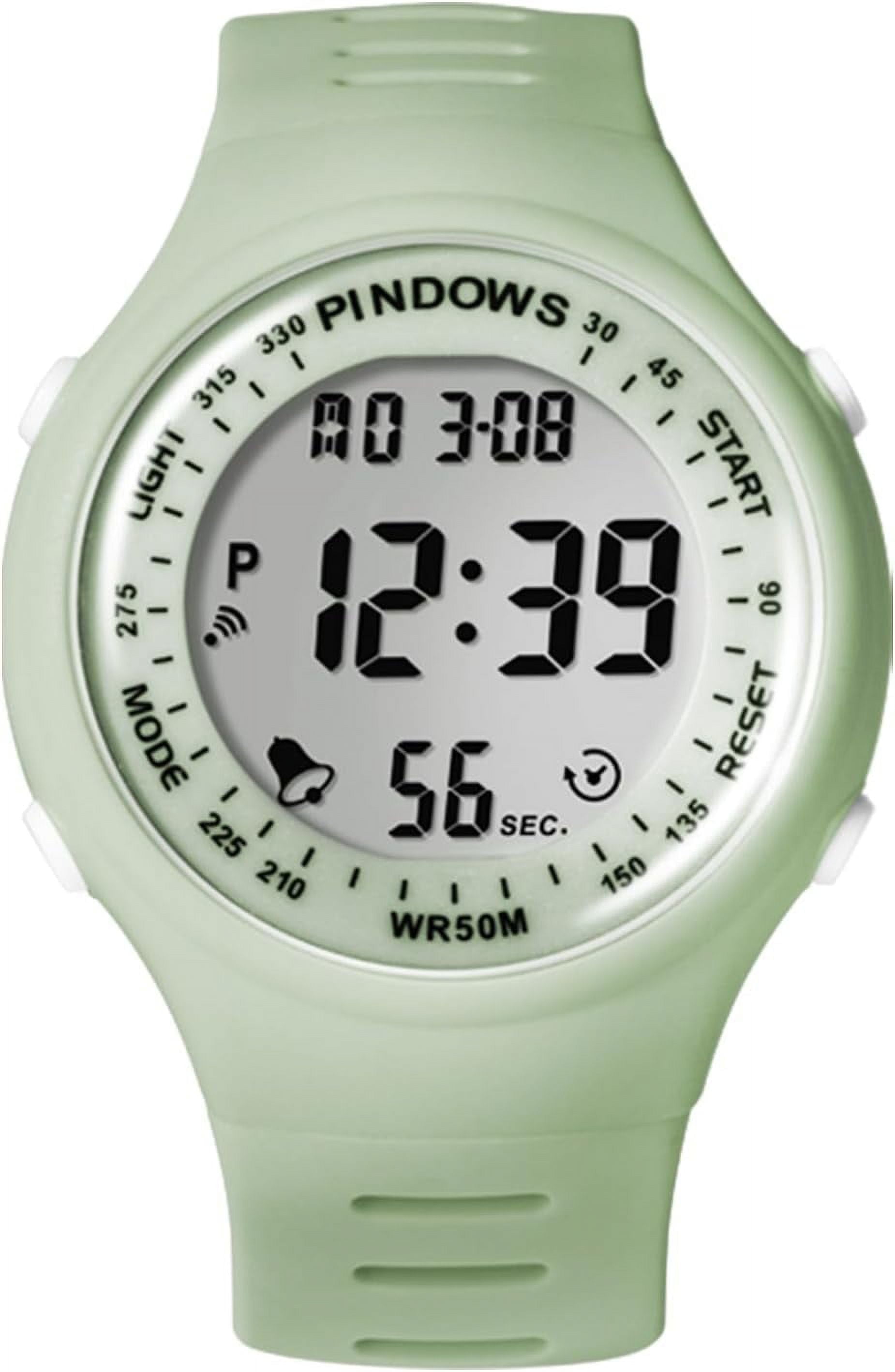 Women\'s Outdoor Sport Watch Alarm Clock Waterproof LED Digital Watch Women Men Digital Watch Wristwatch LED Screen Alarm  main image 4