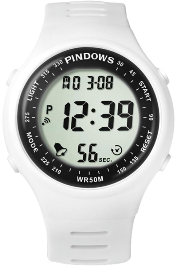 Watches for Women, 50M Waterproof Outdoor Digital Sport Watches Multi Function Seven Color LED Calendar Wrist Watch with Alarm Clock,Stopwatch, Gifts for Women.