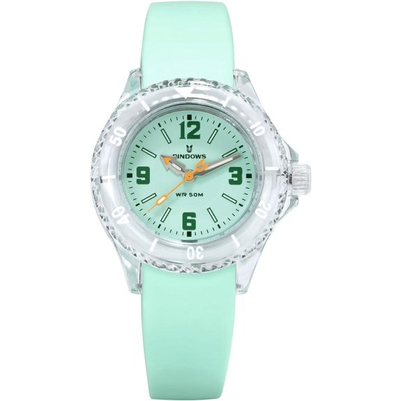 Watches for Women, Minimalist Analog Casual Waterproof Ladies Watch Soft Breathable Silicone Band, Easy to Read Petite Small Size Analog Nurse Watch for Women, Teachers.