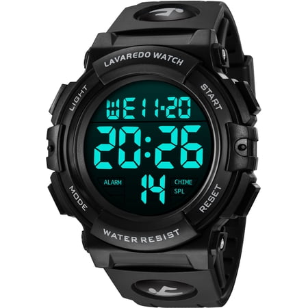 Watches for Man Digital Watches Waterproof Sport Watch with LED Backlight, Running Sports Digital Watch Gifts for Man Father's Day Gift