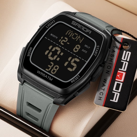Watches for Man Digital Watches Waterproof Sport Watch with LED Backlight, Running Sports Digital Watch Gifts for Man Father's Day Gift