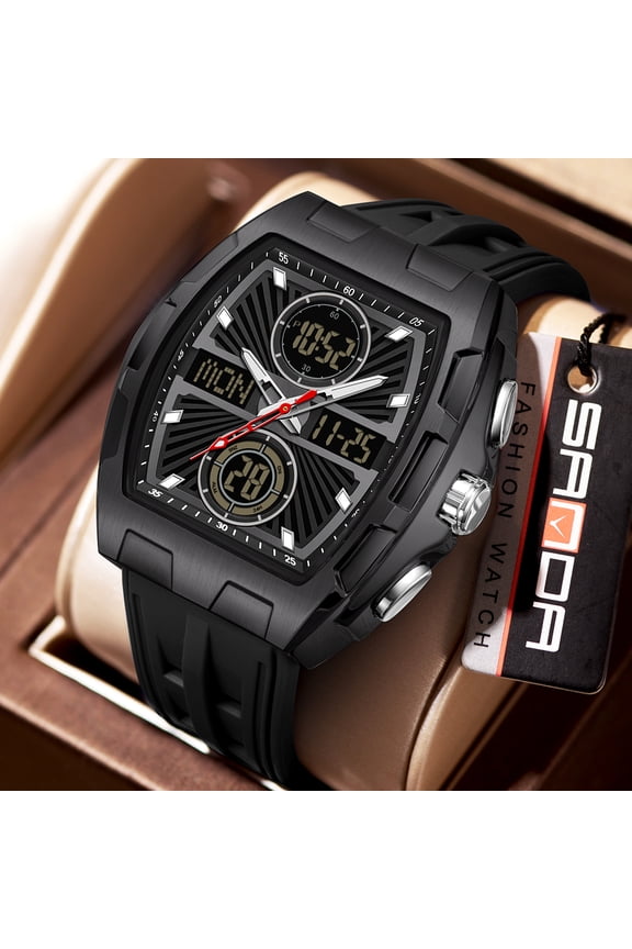 Watches for Man Digital Watches Waterproof Sport Watch with LED Backlight, Running Sports Digital Watch Gifts for Man Father's Day Gift