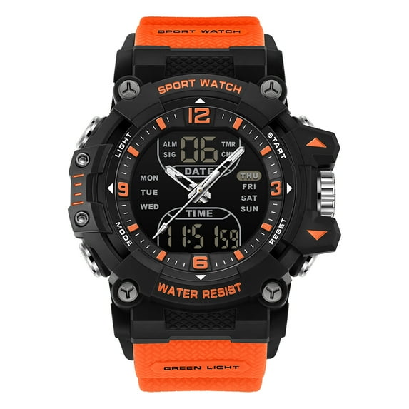 Watches for Man Digital Watches Waterproof Sport Watch with LED Backlight, Running Sports Digital Watch Gifts for Man Father's Day Gift