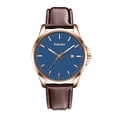 thumbnail image 1 of Watches for Man Minimalist Quartz Watch with Leather Strap & Calendar 30M Water Resistant Watch Gift for Man, 1 of 1