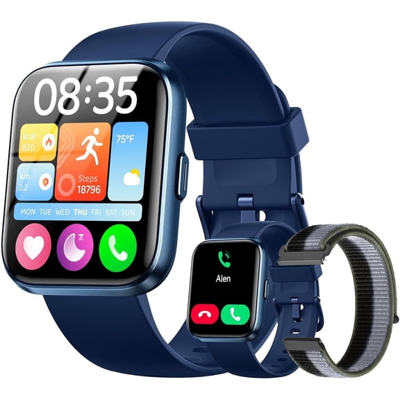 Watches for Men (Android & iPhones), 1.85" Alexa Built-in Wacth With , Sleep/Step , 120+ Modes Fitness Watch for Women, IP68 Watch