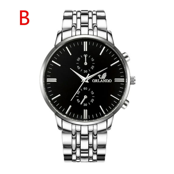 Watches for Men Quartz Movement Watch, Waterproof Luminous Men's Watch, Stainless Steel Strap Business Watches