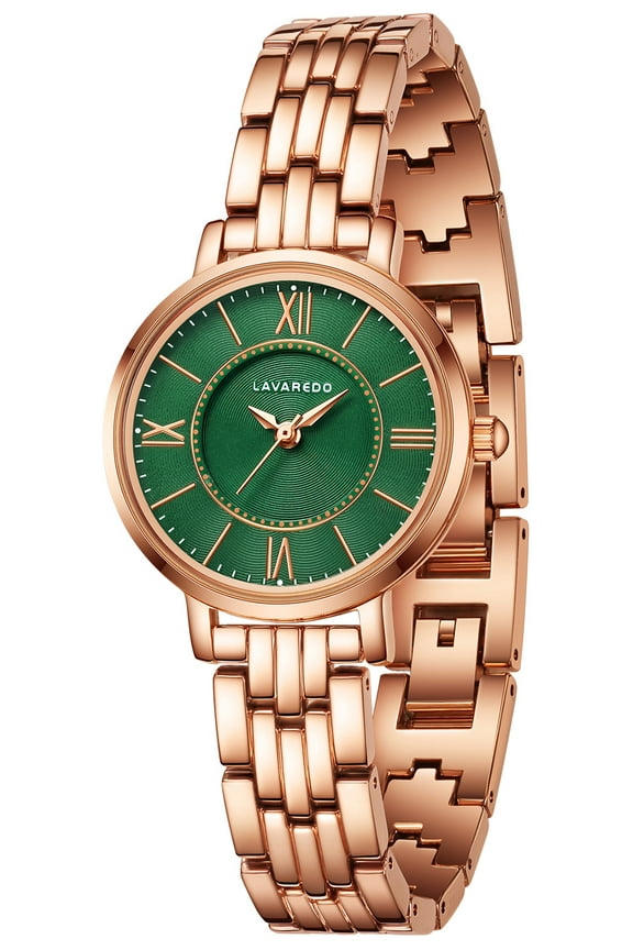 Women's Quartz Watch Durable Scratch-Resistant Women Watches with Stainless Steel Strap 3ATM Waterproof Lady Wristwatch Gift for Woman Mother's Day Gifts