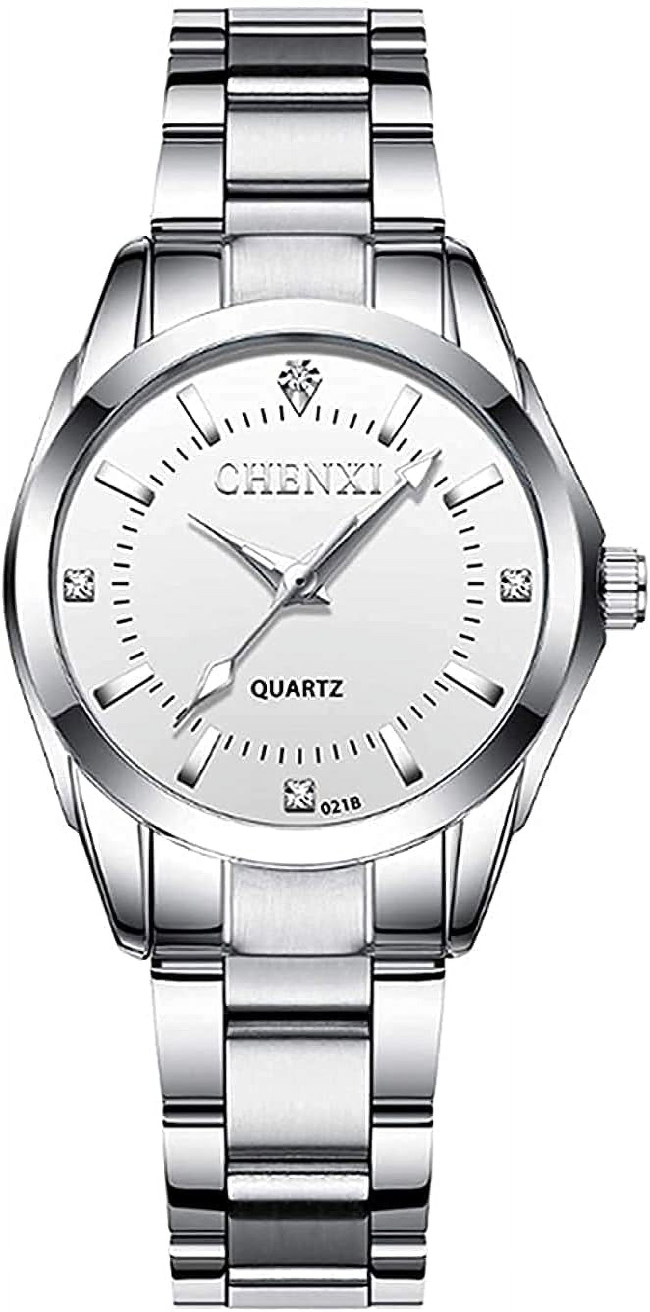 Watches for Women Analog Quartz Silver Stainless Steel 