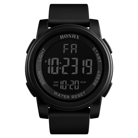 Watches for Women Christmas Birthday Gift 50M Waterproof Mens LED Watch Multifunction Sport Women Outdoor Electronic Watch