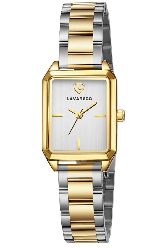 Watches for Women Luxury Ladies Quartz Wrist Watches with Stainless Steel Bracelet,Waterproof Square Ladies Watches Mother's Day Gifts for Women