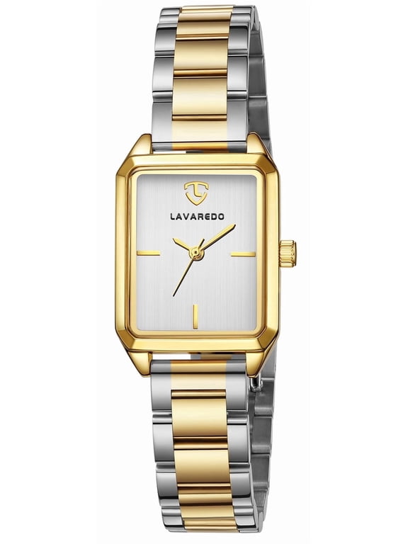 Watches for Women Luxury Ladies Quartz Wrist Watches with Stainless Steel Bracelet,Waterproof Square Ladies Watches Mother's Day Gifts for Women