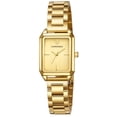 thumbnail image 1 of Watches for Women Luxury Ladies Quartz Wrist Watches with Stainless Steel Bracelet,Waterproof Square Ladies Watches Mother's Day Gifts for Women, 1 of 9
