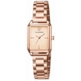 thumbnail image 1 of Watches for Women Luxury Ladies Quartz Wrist Watches with Stainless Steel Bracelet,Waterproof Square Ladies Watches Mother's Day Gifts for Women, 1 of 9