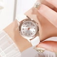 thumbnail image 1 of Watches for Women Quartz Movement Waterproof Watch with Leather Band Elegant Ladies Watch Gift for Woman, 1 of 1
