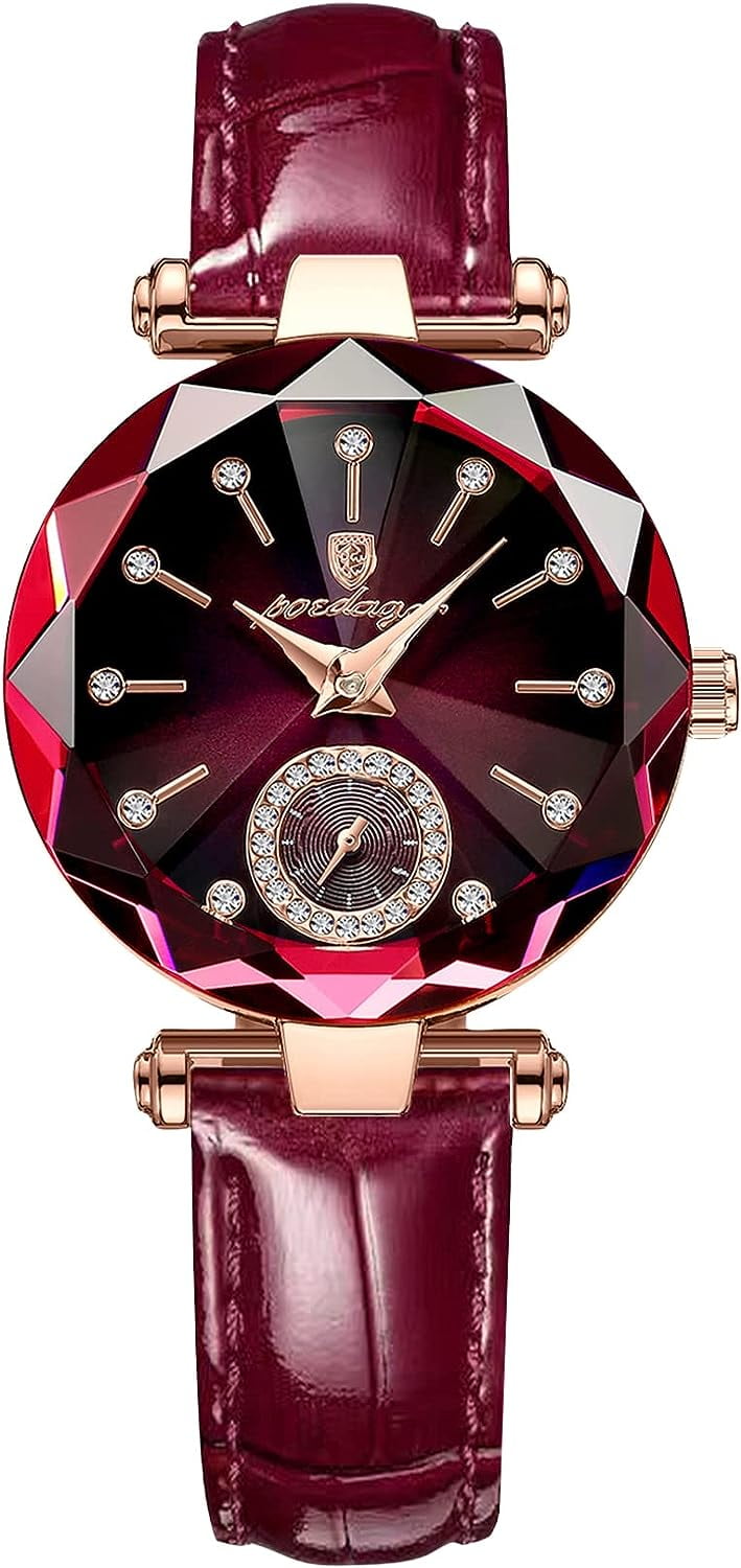 Watches for Women with Elegant Leather Strap, Fashion Analog  display picture 1