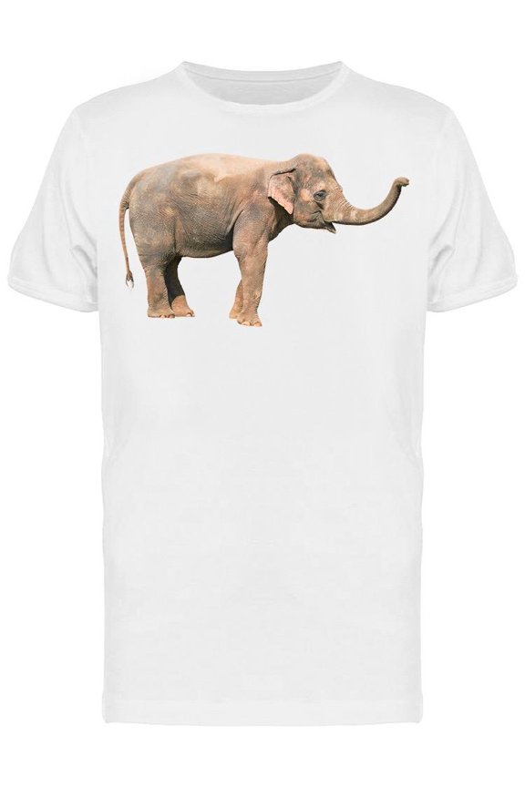 Watchful Elephant T-Shirt Men -Image by Shutterstock, Male Small