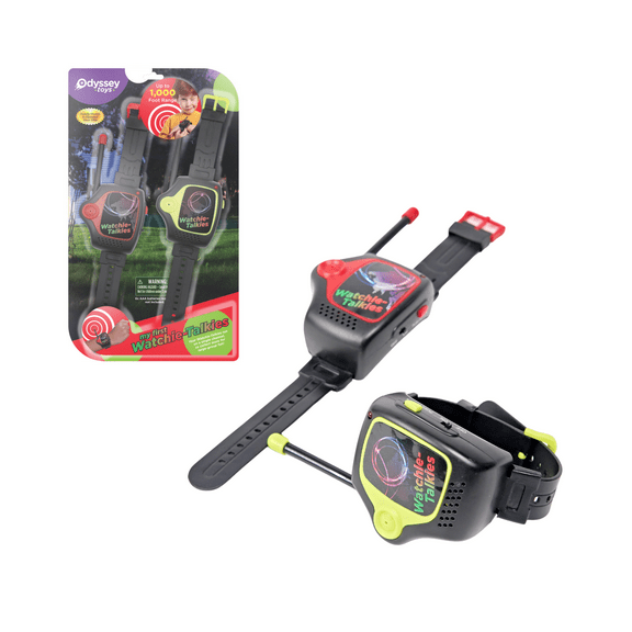 Watchie Talkies- My First Watchie Talkies| Wearable Talkies for Kids Age 5+| Set of 2, Red and Green| Upto 1000 ft reach