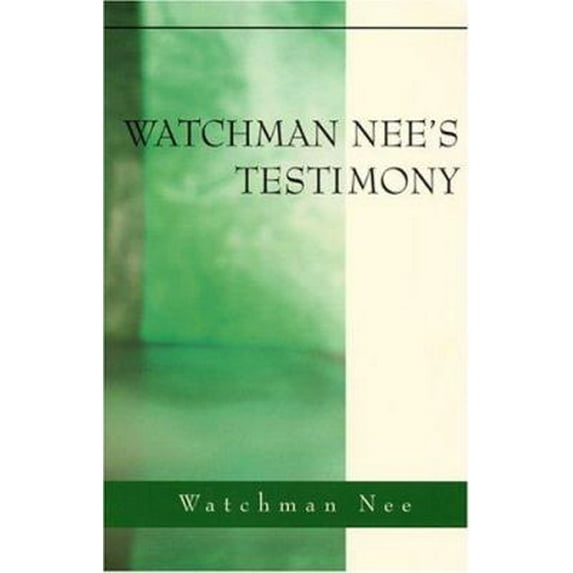 Pre-Owned Watchman Nees Testimony: (Paperback) 0870830511 9780870830518