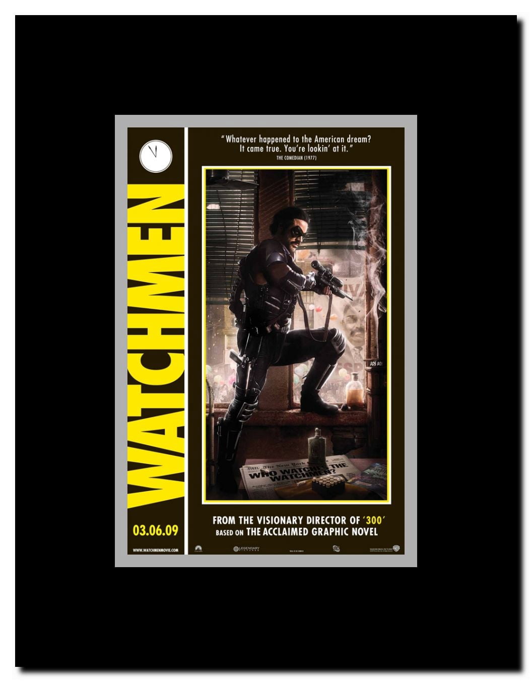 Watchmen Framed Movie Poster
