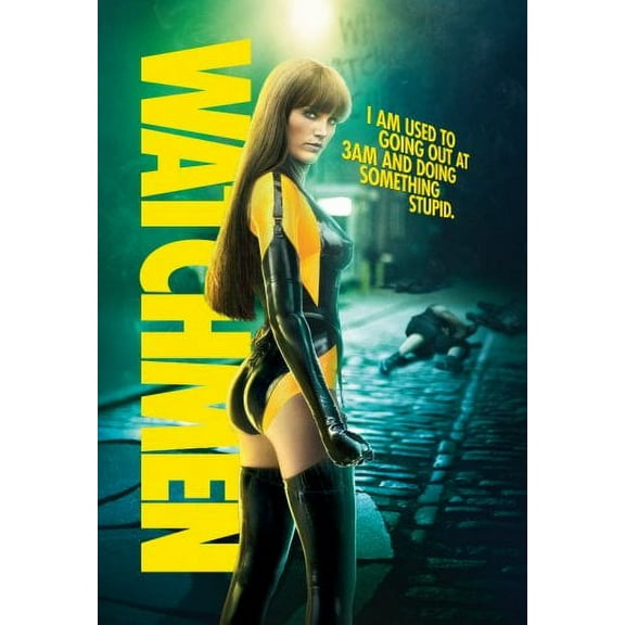 Watchmen Movie Poster Entertainment Decor Art Poster 24x36 Unframed, Age: Adults, Rectangle Poster Time