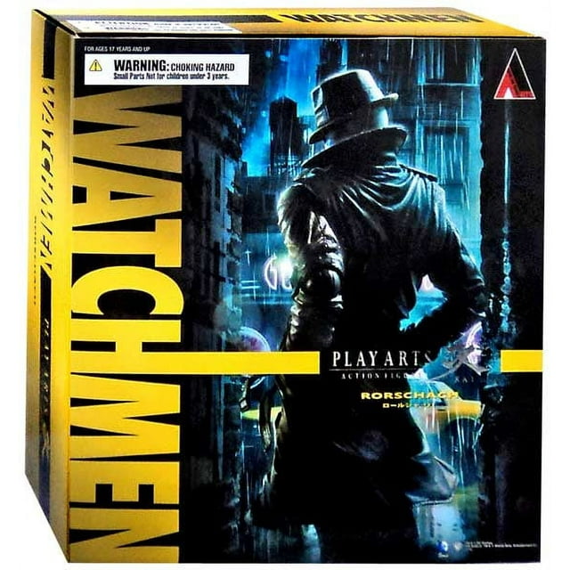 Watchmen Play Arts Kai Rorschach Action Figure