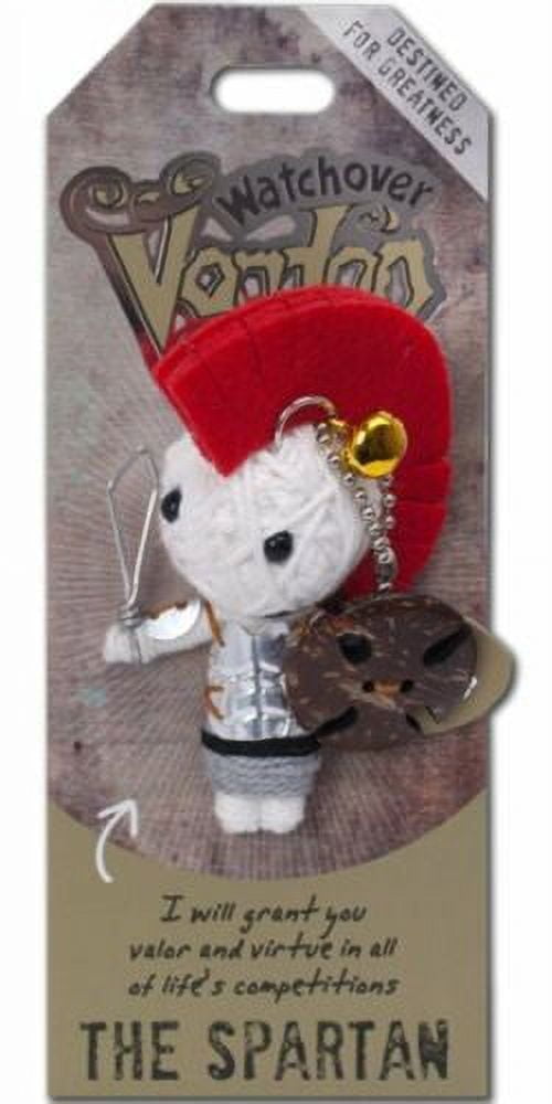 Watchover VOODOO DOLL Keychain, THE SPARTAN, Destined For Greatness, 3.