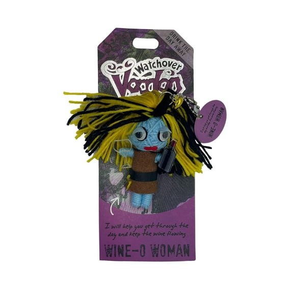 Watchover Voodoo Doll - Wine-O Woman