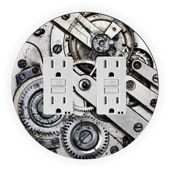 Watchworks Design - Light Switch & Outlet Plate Cover - Double GFI