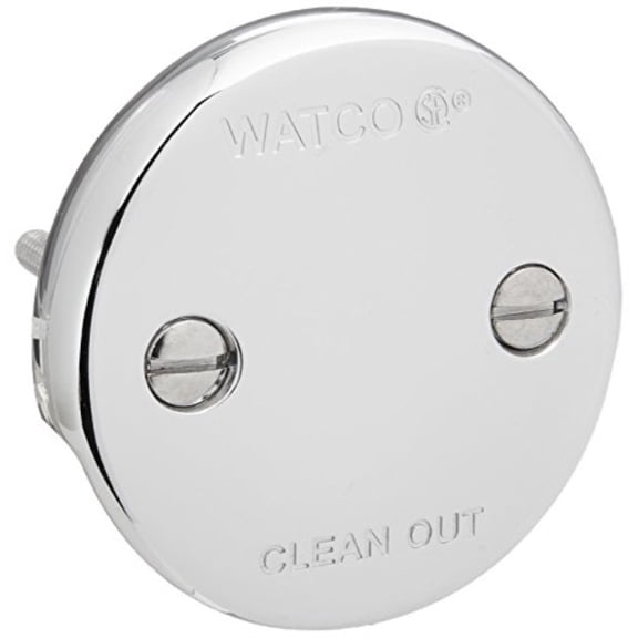 watco 18002-cp overflow plate kit, chrome plated