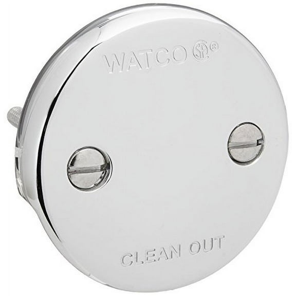 Watco 18002-CP Overflow Plate Kit Chrome Plated