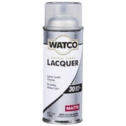 Watco 321534 Lacquer Wood Finish, Clear Matte, 11.25 oz. Aerosol - Quantity 1