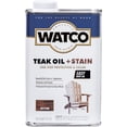 thumbnail image 1 of Watco 348759 Teak Oil Plus Stain, Greystone, 1 of 2