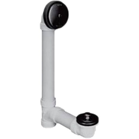 Watco 601-FA-PVC-PB Foot Actuated Bath Waste - Polished Brass