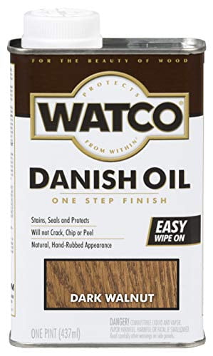 Dark Walnut, Watco Danish Oil - 65851, Pint