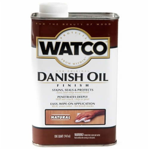 Watco Danish Oil Wood Finish, 1 Quart - Walmart.com Watco Danish Oil Wood Finish, 1 Quart - Walmart.com