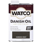Watco Danish Oil Wood Finish, Carbon Gray - 1 Quart