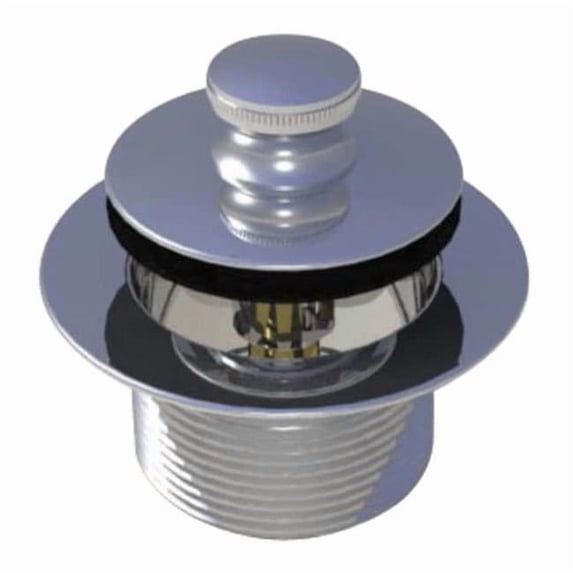 Watco Drain Stopper,Dia. 2-7/8",Brass ,Chrome 38301-CP