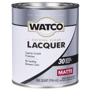 Watco Interior Oil-Base Crystal Clear Matte Wood Lacquer - 1 qt.