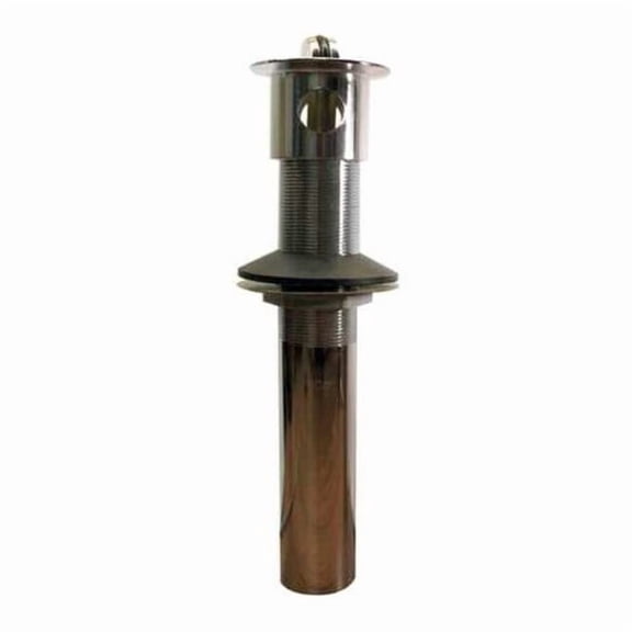 Watco Pres Flo Lav Drain,w/Overflow,1-1/4 In 800-PF-BRS-CP