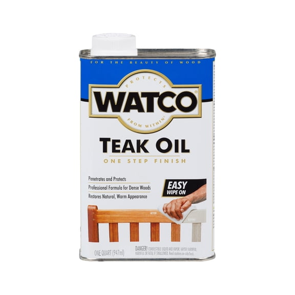 Watco Teak Oil-A67141, Quart