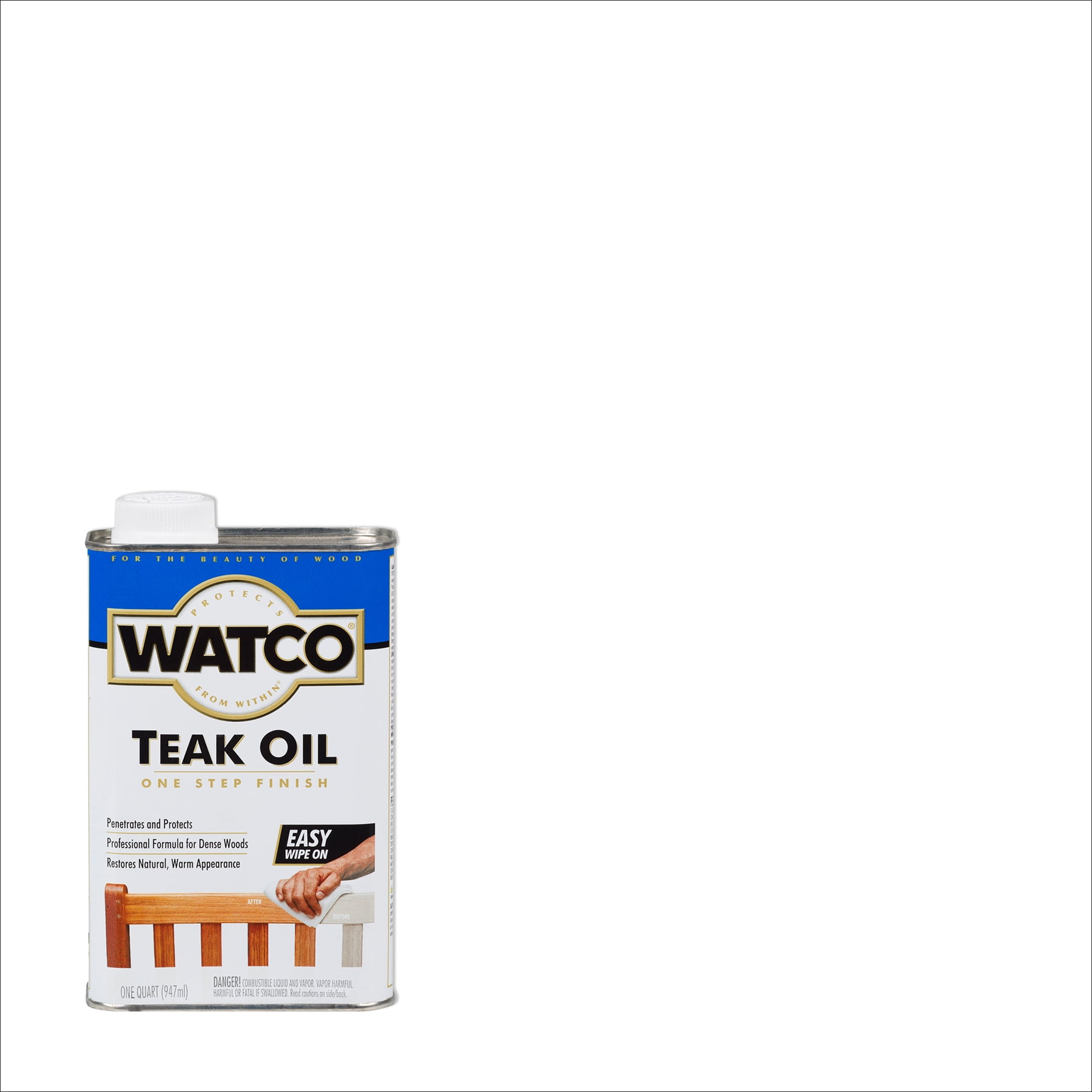 Watco 348759 Teak Oil and Stain, 1 Quart