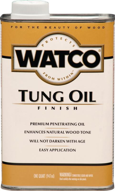 Watco Tung Oil Clear-266634, Quart