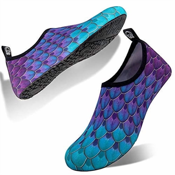 WateLves Water Shoes for Womens Mens Barefoot Quick-Dry Aqua Socks Beach Swim Surf Yoga Exercise Shoes