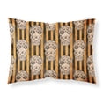 thumbnail image 1 of Watecolor Halloween Day of the Dead Head Fabric Standard Pillowcase, 1 of 2