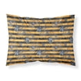thumbnail image 1 of Watecolor Halloween Spiders Fabric Standard Pillowcase, 1 of 2