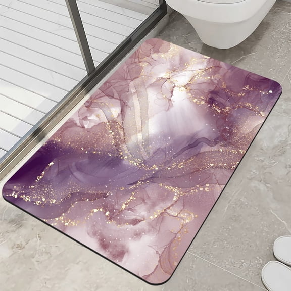 Water Absorbent Bath Mats Rubber Non-slip Kitchen Floor Mats Nappa Skin Floor Mats Toilet Carpet Kitchen Area Rugs